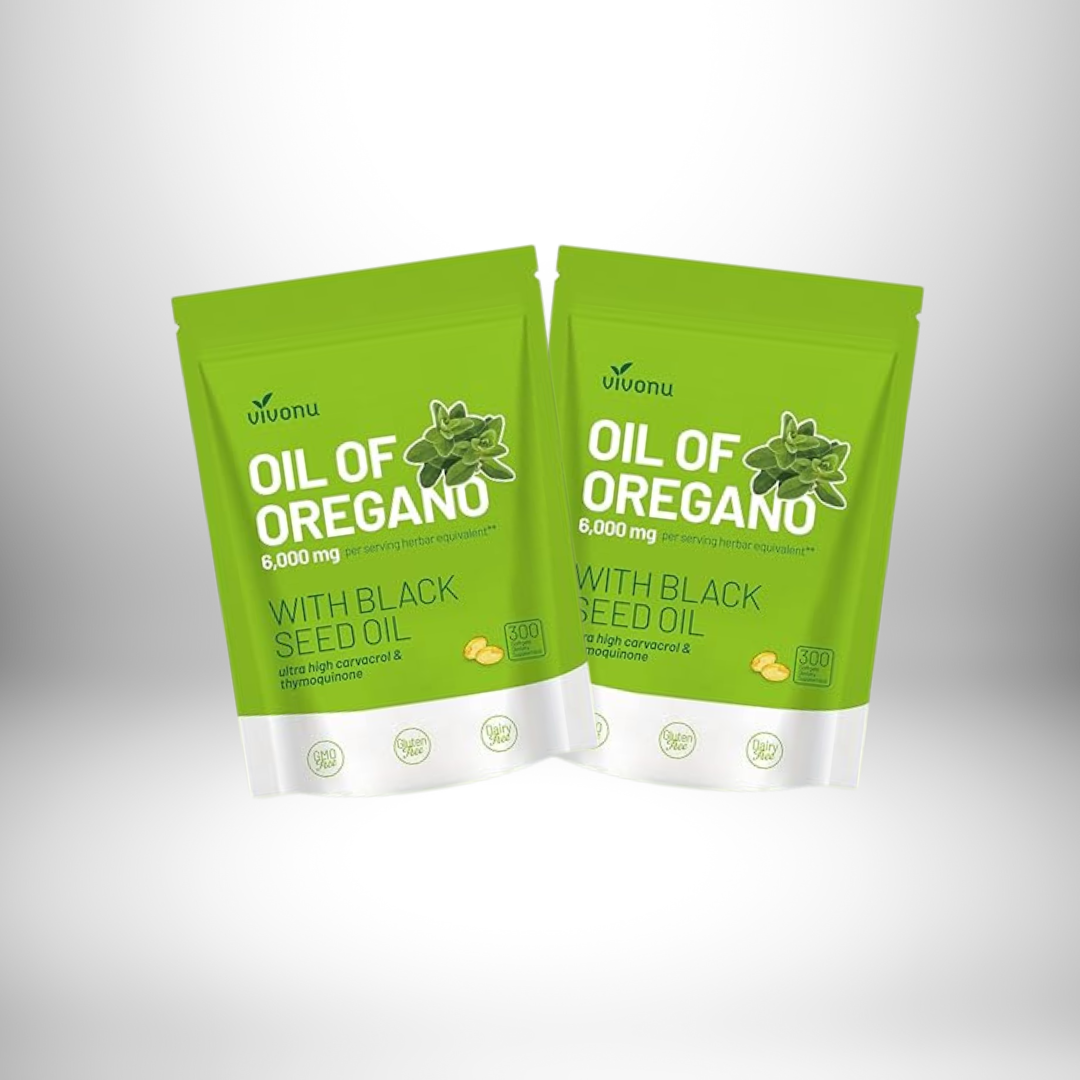 Oil of Oregano & Black Seed Oil Capsules: Powerful Antioxidant & Nutritional Support