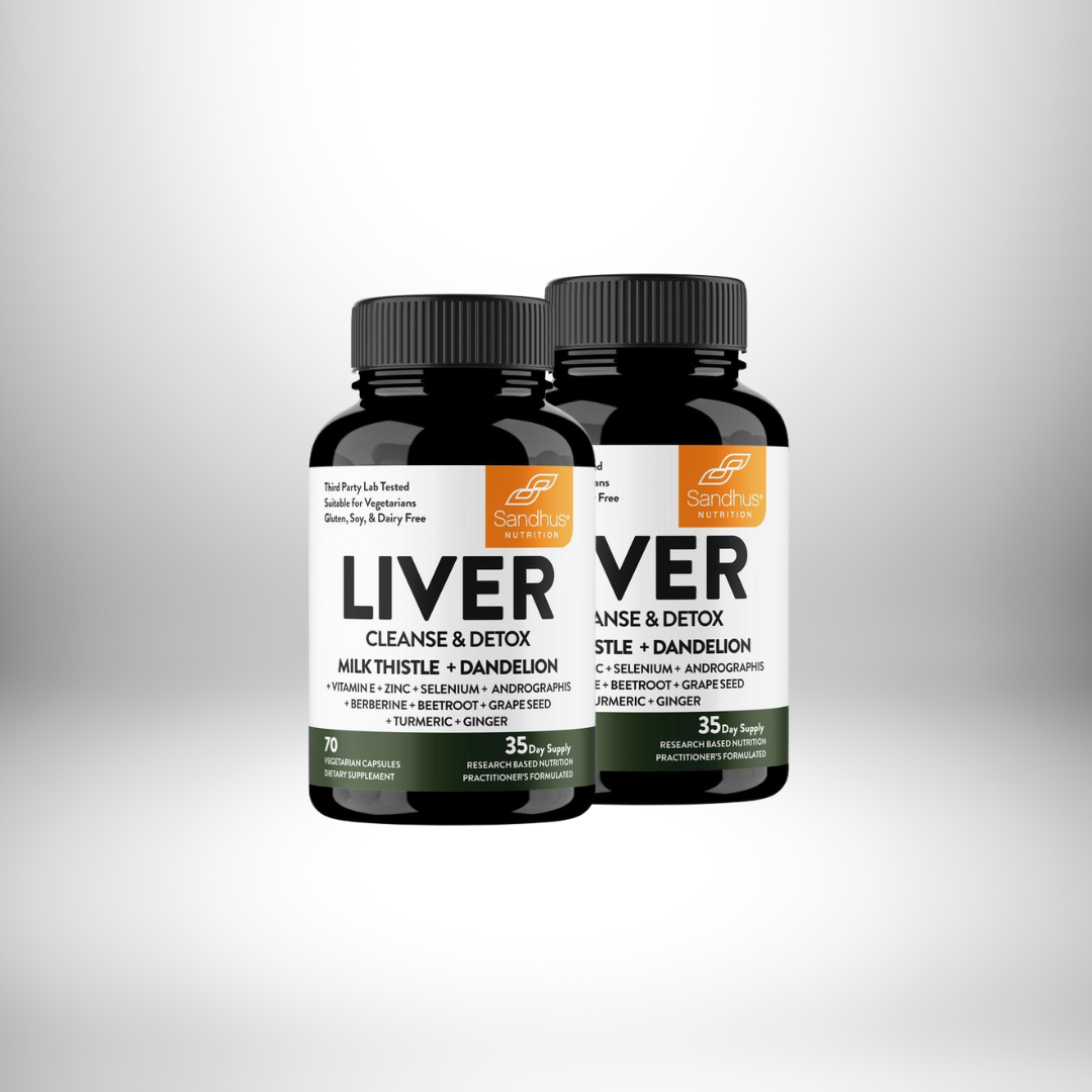 Liver Detox: 11-In-1 Herbal Cleanse with Milk Thistle & Turmeric