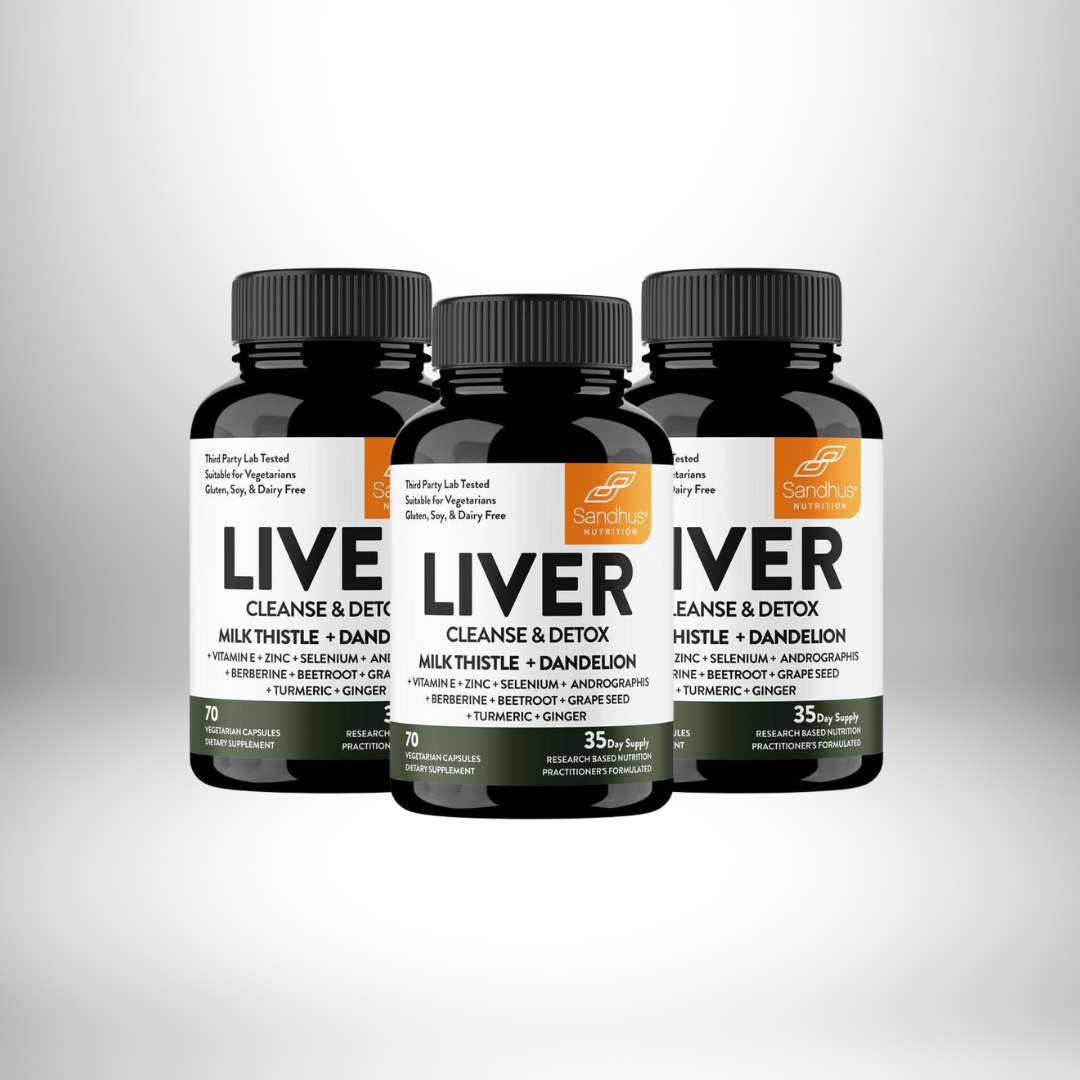 Liver Detox: 11-In-1 Herbal Cleanse with Milk Thistle & Turmeric